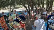 Dernière sortie de la SALV avant l'été au barrage des Olivettes