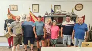 Des Canadiens séduits par la Maison du combattant à Villeneuve-lès-Béziers