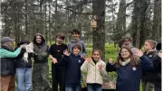 Des nichoirs fabriqués par les élèves au collège E. d'Alzon