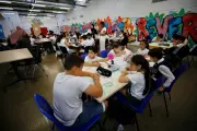 Défi math géant à Nice : 80 enfants refusent la pause gâteau