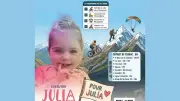 Défi solidaire : de Florac au Mont-Blanc pour Julia, 6 ans