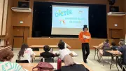 Dictée collaborative à Lunel-Viel : un monde rêvé en mots