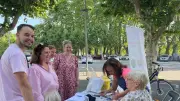 Dépistage de l'hypertension sur le marché de Sauveterre