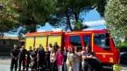 Exercice d'évacuation à la maison de retraite de la Régordane