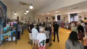 Exposition de fin d'année des cours de peinture à Caux