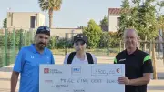 FC Sauvian : les bénévoles à l'honneur, un chèque de 1 500 € pour Antoine