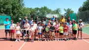 Fin de saison ludique pour l'école de tennis de Sabran