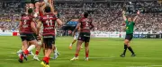 Finale Top 14 : les arbitres portent le numéro 84 pour le respect