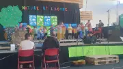 Fête de fin d'année à Aumont-Aubrac sur le thème de la nature