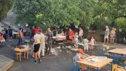 Fête de fin d'année à l'école maternelle Marcel-Simon le 19 juin