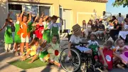 Fête de l'école à Villetelle sur le thème des métiers