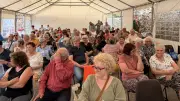 Fête des mères record au château de Laval-Pradel avec le maire Marc Dumas
