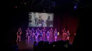 Gala de danse sur le thème du cinéma au Pont du Gard