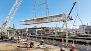 Gare d'Agde : la passerelle piétonne sera posée dans la nuit du 23 au 24 juin