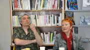 Geneviève Recors défend l'avenir de la lecture à Mons