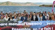 Géoparc Terres d'Hérault : la labellisation Unesco célébrée au Salagou