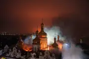 Guerre en Ukraine : la cathédrale de la Dormition à Kyiv bombardée