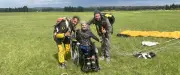 Handifly : 15 athlètes handisport en stage à Pujaut pour les championnats de France