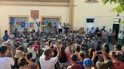 Inauguration du groupe scolaire Simone-Veil à Saint-Just