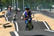 Inauguration explosive d'un pumptrack à La Roque-Esclapon