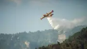 Incendie à Nant : plusieurs centaines d'hectares menacés, renforts attendus
