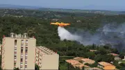 Incendie à Villeneuve-lès-Avignon : Canadair et hélicoptère mobilisés