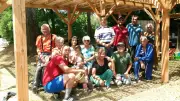 Jardins communaux d'Anduze entretenus par des bénévoles