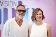 Jeffrey Dean Morgan et Lauren Cohan au Festival de Monte-Carlo pour Dead City