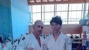 Judo Club Lansargues : remise des ceintures et ceinture noire pour le président