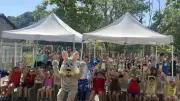 Kermesse à Saint-Rome-de-Cernon : chants, danses et ballons pour la fin d'année
