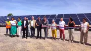 La Couvertoirade inaugure un parc solaire sur une ancienne friche de l'A75