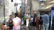 La rue des Métiers à Fons : un chemin fleuri et artistique inauguré