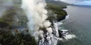 À La Réunion, la lave du Piton de la Fournaise, un cadeau pour la vie sous-marine et les biologistes