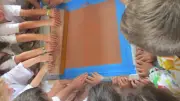 La terre devient œuvre d'art à l'école maternelle de Chanac