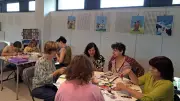 Le mouvement créatif ATC en marche à la médiathèque