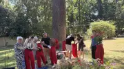 Le végétal prend vie au parc de l'Orangerie avec une installation participative