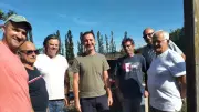 Les élus découvrent la vie des Jardins familiaux à Boujan-sur-Libron