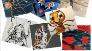 Les Z’artistes turbulents exposent leur vision des arthropodes