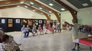 Loisirs en marche expose les œuvres de son atelier pictural à Branoux
