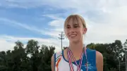 Léonie Cotes, 13 ans, étoile montante de l'athlétisme au collège Notre-Dame