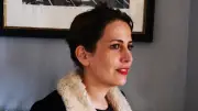 Maïa Thiriet en dédicace à la médiathèque pour son thriller 
