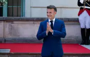 Macron défend l'action climatique face à une canicule inédite
