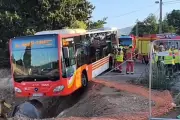 Malaise cardiaque d'un chauffeur de bus à Marseille : le véhicule finit dans un fossé