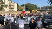 Manifestation identitaire à Narbonne après la mort de Louis, 17 ans