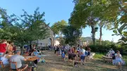 Marché de printemps pour le festival Manger comme on sème à Saint-Étienne-de-Gourgas