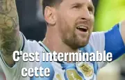 Messi égale le record de Klose avec un triplé contre l'Algérie