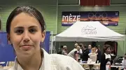 Nina Frich, 12 ans, championne d'Occitanie de judo à Lunel-Viel