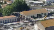 Nouvelle passerelle SNCF à Agde : pose spectaculaire d'un tronçon depuis les airs