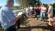 Nouvelle table d'orientation inaugurée à Fournès