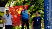 Podium national pour l'archer barraban Hervé Chauvet